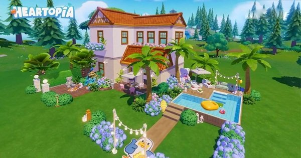 Heartopia hé lộ tính năng tuỳ chỉnh Hồ Bơi và Season Pass đậm chất bãi biển trong Update hè 2026