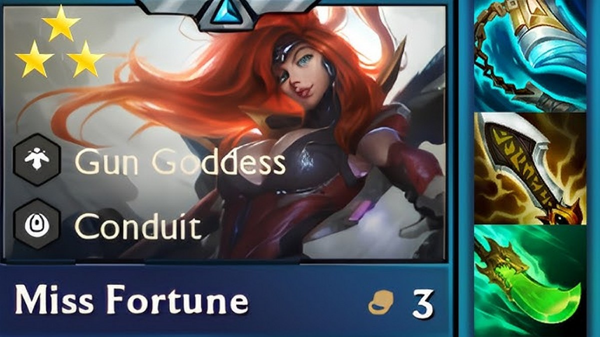 ĐTCL mùa 17: Đội hình Miss Fortune reroll đang được Cao Thủ tin dùng trong 17.3 ĐTCL mùa 17: Đội hình Miss Fortune reroll đang được Cao Thủ tin dùng trong 17.3