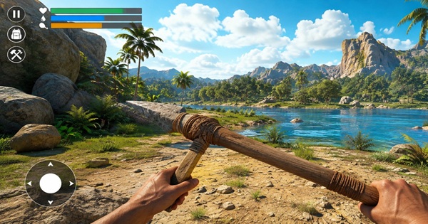 Survival Island Simulator – Khảo nghiệm sinh tồn bắt đầu từ một quả dừa