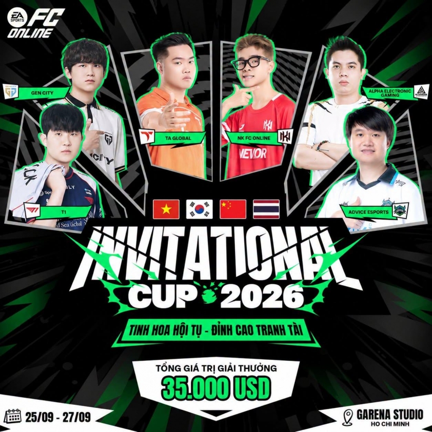 invitational-cup-2026-fc-online-6ab4f57c90d01 CHÍNH THỨC: NK FC Online công bố đội hình cầu thủ trước Invitational Cup 2026